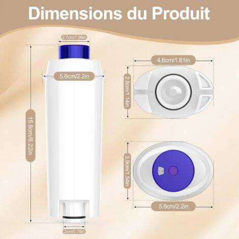 Réservoir D'eau De'Longhi Pour Machine à Café Magnifica S - Réf. 7313254561DLS - Neuf