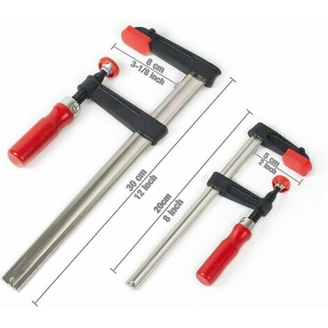Serre-joint Toolland 100 Mm X 50 Mm - Ouverture Max 100 Mm - Neuf - Fabriqué En Allemagne