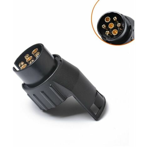 Adaptateur Attelage Remorque Multifonction Acier - Crochet Remorquage Camping-Car Caravane