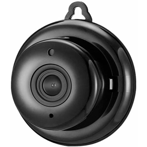 Caméra de surveillance interieur / exterieur 1080P WiFi Mini Camera Video Camescope Camescope 150Ḟ Grand Angle IR Vision Nocturne Detection de Mouvement 64 Go Memoire etendue pour pour Bebe Ani
