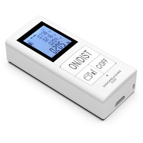Mini télémètre infrarouge maison japonaise de haute précision salle de mesure artefact règle laser télémètre laser petit ménage 2,44 0,83 0,6 pouces (1/5)