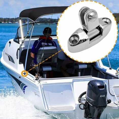 Matériel de Toit Bimini pour Bateau, Support de Rail de charnière supérieure Bimini - Support de Rail