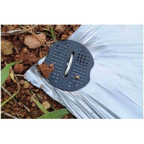 Lot De 100 Piquets De Fixation Jardin En Acier – 150 Mm × 25 Mm – Ancrages Sol Robustes Pour Toile Anti-Mauvaises Herbes, Gazon, Clôture, Tuyau Arrosage