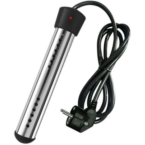 Chauffe - eau électrique avec tension d'immersion, chauffe - eau de piscine, chauffe - eau portatif pour étangs et seaux
