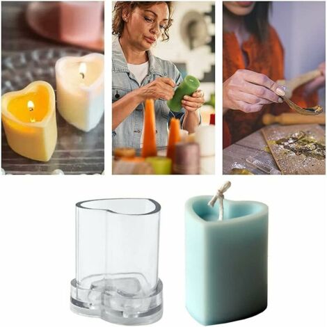 Moule à Bougie Pont Arc-en-Ciel En Silicone Alimentaire - Idéal Pour Bougies Parfumées, Savons Et Chocolats, Facile à Démouler
