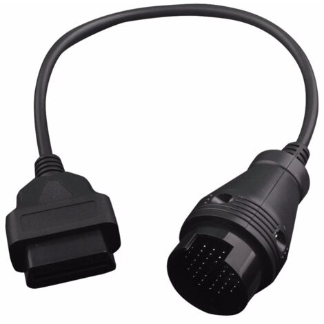 Adaptateur de diagnostic OBD2/OBD II 38 broches vers 16 broches pour Mercedes-Benz, connecteur OBD 38 broches pour Mercedes-Benz (1/4)