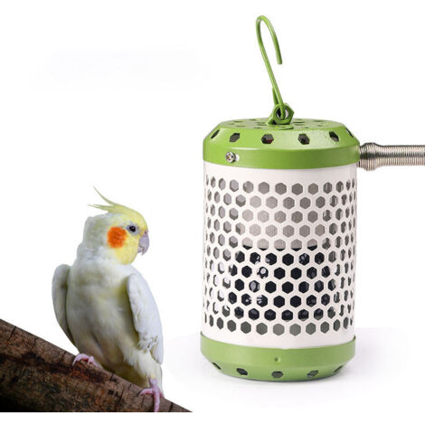 Cage à oiseaux intelligente, contrôle automatique de la température, sécurité tactile, chauffage fiable 24h/24, alimentation anti-morsure