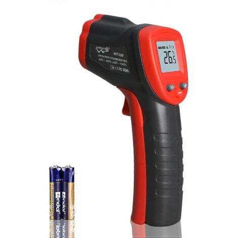 Thermomètre numérique laser infrarouge, -50 à 380 °C (1/5)