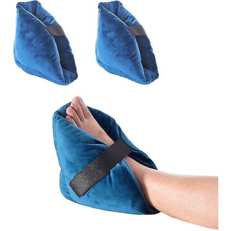 Lot de 2 coussins pour talons, protège-talons et bottines de soutien de cheville, coussinets anti-escarres doux et respirants (1/5)