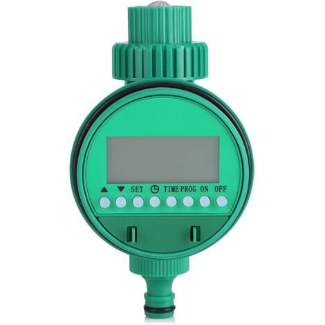 Minuteur d'arrosage automatique électrique avec affichage numérique pour jardin, pelouse et terrasse. (1/5)