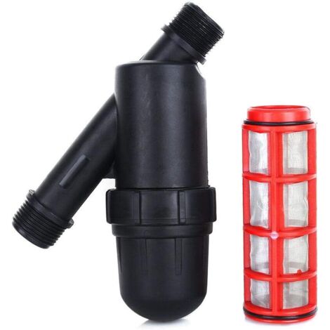 Filtre à eau pour irrigation goutte à goutte 3/4" - Filtre à tamis à mailles haute densité pour pompe à eau d'irrigation goutte à goutte, idéal pour le jardinage et l'agriculture. (1/5)