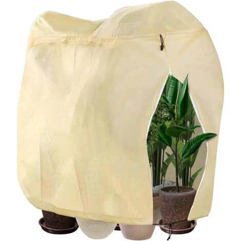 Housse d'hiver pour plantes, Protection hivernale pour plantes, Housse d'hiver non tissée, Protection contre le gel pour plantes en pot et rosiers (240 200 cm) (1/5)