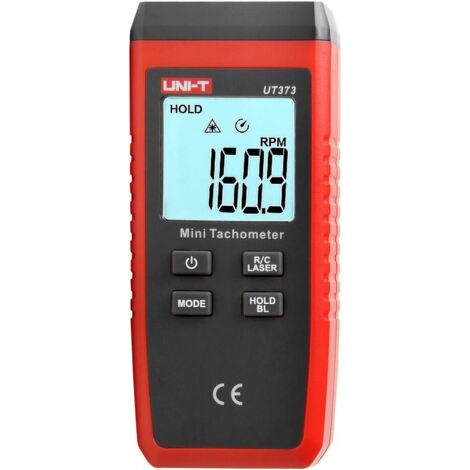 Tachymètre sans Contact, Tachymètre Laser Numérique LCD UNI-T UT373 (1/5)