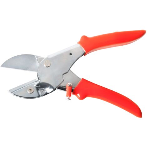 Sécateur de 20 cm (7,8 pouces) antidérapant, sécateur manuel avec verrouillage de sécurité, lame SK-5 et poignée ergonomique, ciseaux de finition (1/5)