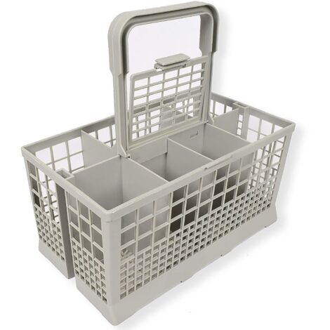 Panier universel pour lave-vaisselle, boîte de remplacement pour panier de lave-vaisselle multi-usages (1 pièce, gris) (1/5)