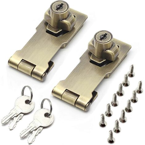 Cadenas de sécurité pour porte métallique de chambre d'hôtel/maison (1/5)