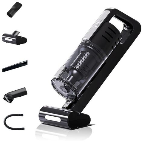 Aspirateur de voiture, chargement sans fil, double usage (voiture et maison), haute puissance, format mini et compact. (1/5)