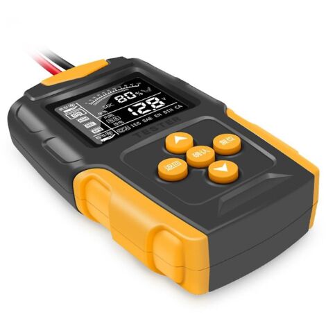 Testeur et analyseur de batterie automobile 12V 24V VRLA Gel AGM, diagnostic et test rapide du vilebrequin (1/5)