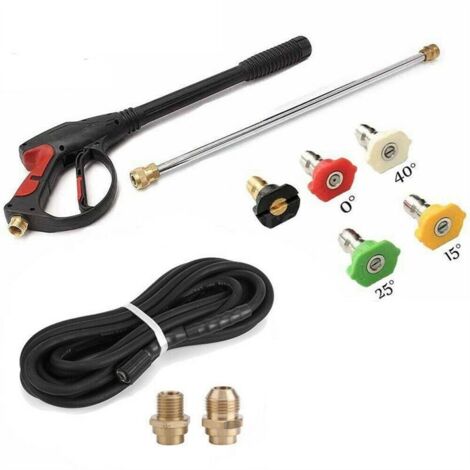 Kit de tuyau de nettoyage pour nettoyeur haute pression 4000 psi (1/5)