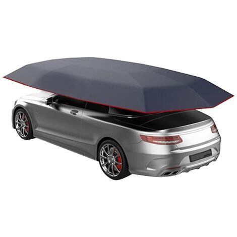 Toile d'ombrage universelle pour voiture, imperméable et résistante aux UV, 4,2 x 2,1 m, bleue