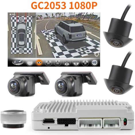 Système de caméra automobile professionnelle 3D 1080p à 360° avec puce CR2053