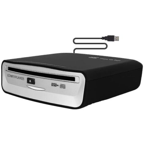 Lecteur CD de navigation Android pour voiture, lecteur de disque DVD à ventouse avec interface USB, lecteur CD de navigation d'origine.