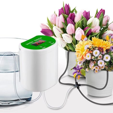 Système d'arrosage goutte à goutte Lazy Smart Timing pour fleurs - Dispositif d'arrosage intelligent JH04 (1/5)