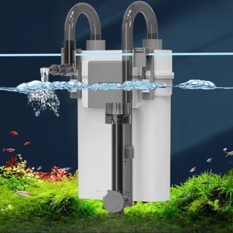 XBL-600 7 watts 500 litres/heure filtre externe à godet pour aquariums de moins de 3 pieds (1/5)