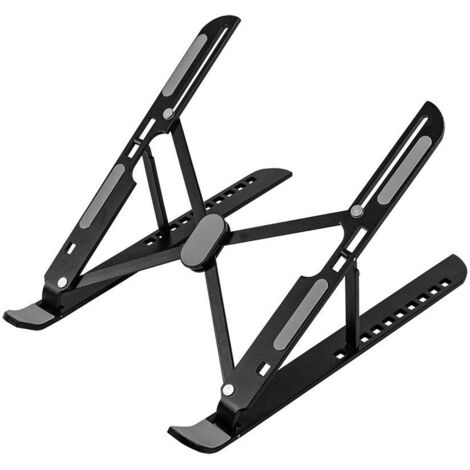 Support pliable portable multifonction en alliage d’aluminium léger et stable avec revêtement de protection en silicone réglable à plusieurs niveaux (1/5)