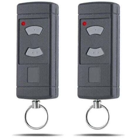 Lot de 2 émetteurs de porte de garage compatibles avec télécommande de garage Hse2-40, Hs4-40, Hsm4-40, 40,685 Mhz – C3