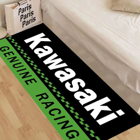Tapis d'exposition pour moto 60 x 200 cm, antidérapant, idéal pour les passionnés de moto. Tapis décoratif, résistant aux taches et facile à nettoyer