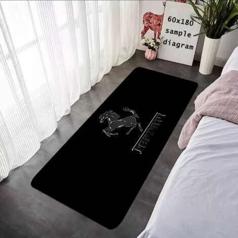 Tapis d'exposition pour moto 60 x 200 cm, antidérapant, idéal pour les passionnés de moto. Tapis décoratif, résistant aux taches et facile à nettoyer