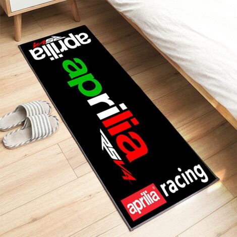 Tapis d'exposition pour moto 60 x 200 cm, antidérapant, idéal pour les passionnés de moto. Tapis décoratif, résistant aux taches et facile à nettoyer
