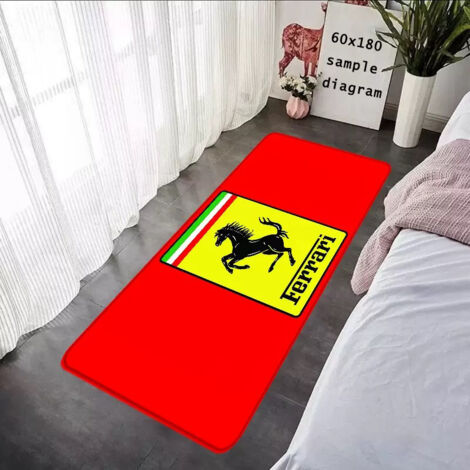 Tapis d'exposition pour moto 60 x 200 cm, antidérapant, idéal pour les passionnés de moto. Tapis décoratif, résistant aux taches et facile à nettoyer