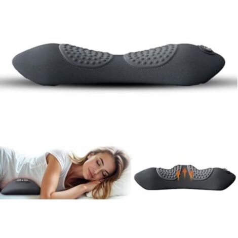 Appareil de massage dorsal électrique 3 en 1 traction levage vibration compresse chaude pour cou épaules dos soulagement douleur intelligent
