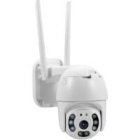 Caméra commutable 1080P WIFI CCTV Caméra dôme extérieure de sécurité Surveillance sans fil IP Caméra couleur nuit