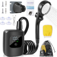 Douche portable électrique pour l’extérieur les chantiers les dortoirs les zones rurales et la maison pomme de douche