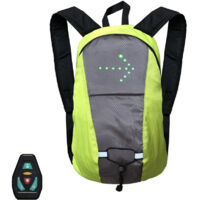Sac à dos de cyclisme LED Flash sac à dos de cyclisme sac à dos de cyclisme étanche gilet réfléchissant de sécurité hommes femmes course de nuit cyclisme