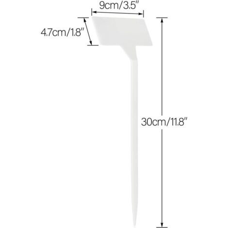 PLANTE ÉTIQUETTES PVC Souple Jardin Plastique Tag Crèche Stylo Marqueur