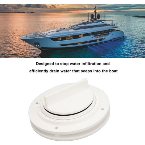 Vanne De Vidange Pour Bateaux Gonflables, Valve De Drainage En PVC, Anti-corrosion, Remplacement Pour Bateau De Pêche à Voile, Accessoire De Bateau De Pêche