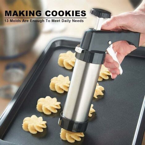 Seringue Pâtisserie Pistolet Avec 6 Buses - Pour Krapfen, Beignets, Donuts, Churros Et Décorations