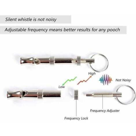 Sifflet électronique Pour Chien - 3 Tons, 3 Volumes, Jusqu'à 125 DB, Portable Pour Entraînement, Randonnée, Survie