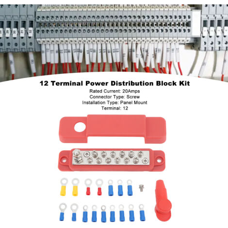 Heschen Contacteur CA Domestique CT1-25 25A 2 Pôles 2 NO Bobine AC 12V - Rail DIN