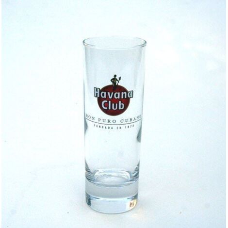 Lot de 6 verres Havana Club - Tubes à rhum - Neufs