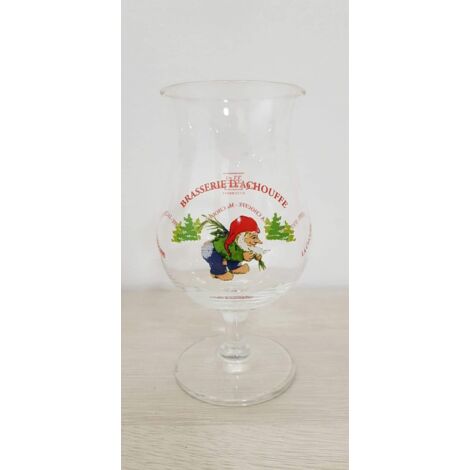 La Chouffe - Verre à bière 33 cl - Officiel Brasserie d’Achouffe
