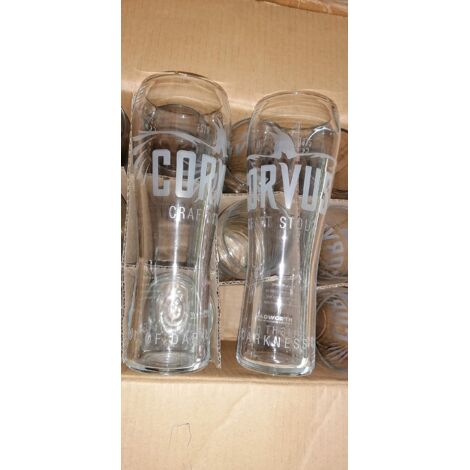 Lot de 6 verres Corvus - 50 cl - Verres à bière magnifiques et neufs