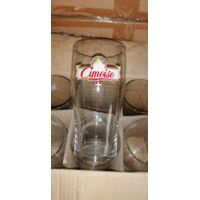 Lot de 6 verres Cimoise - 50 cl - Verres à bière rares et neufs