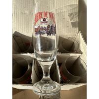Lot de 6 verres à bière Saverne Noël - 25 cl - Neufs