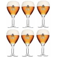 Lot de 6 grands verres Leffe - 50 cl - Nouveau modèle - Neufs