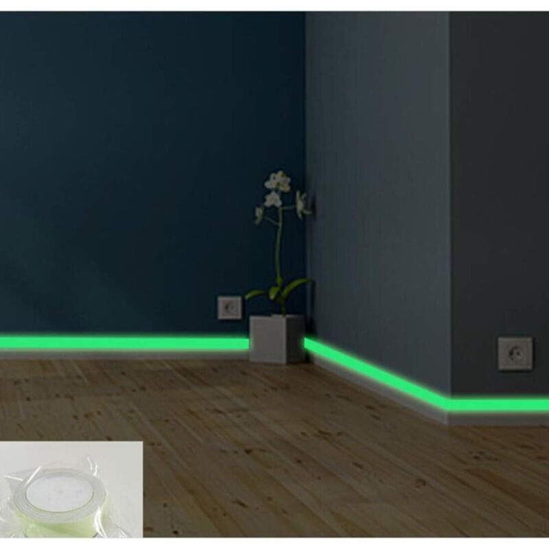 Ruban Phosphorescent Vert 6091A - Ruban Adhésif Glow In The Dark - 20mm X 10m - Ruban Fluorescent Lumineux, Rechargeable Bande Phosphorescente Autocollante Ruban Phosphorescent Vert 6091A - Ruban Adhésif Glow In The Dark - 20mm X 10m - Ruban Fluorescent Lumineux, Rechargeable Bande Phosphorescente Autocollante